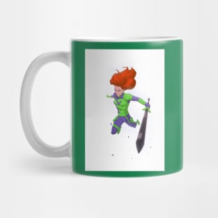 Vega Leaps Into Action Mug